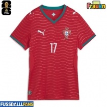 Portugal Rafael Leao #17 Heimtrikot Frauen EM 2024 Kurzarm